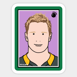 Jean de Villiers, South Africa rugby union player Sticker